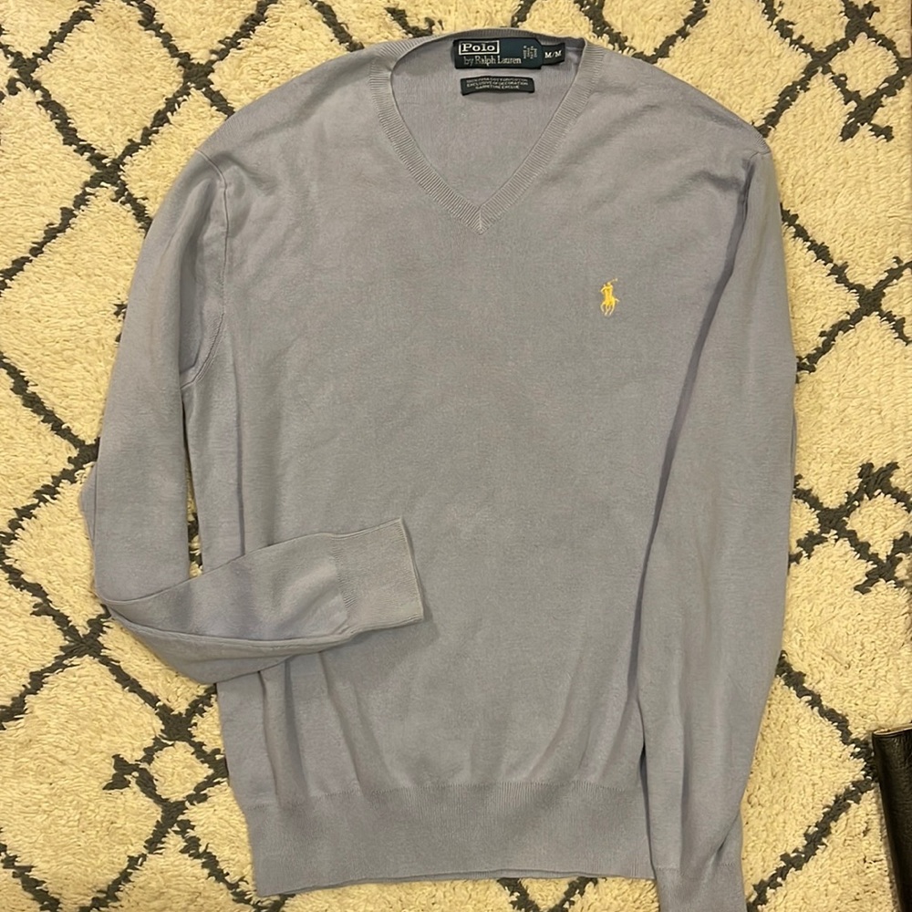 Ralph Lauren Women’s Sweater (M) in Periwinkle Blue